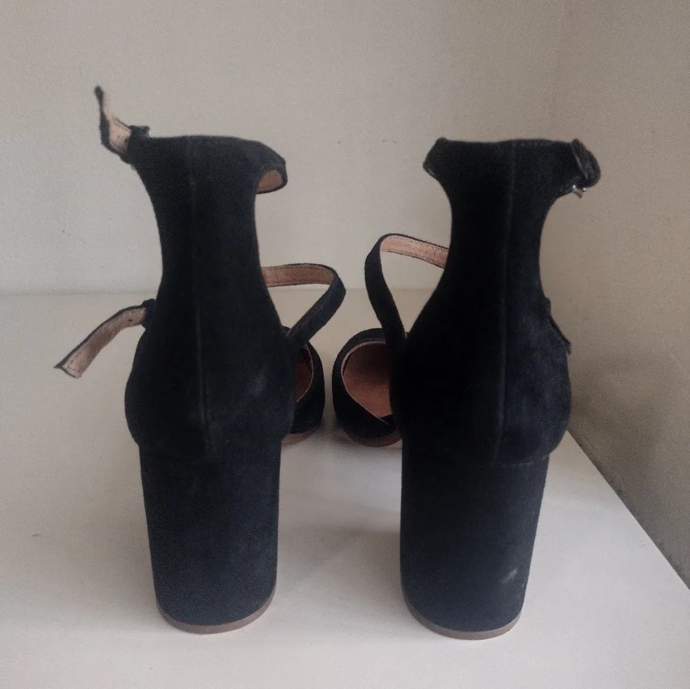 Madewell Annalise ankle strap pump heels size: 11